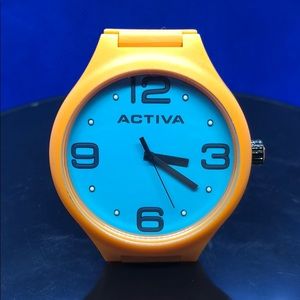 Orange activa watch from invicta